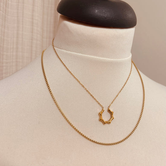 Everyday Gold Ray Necklace