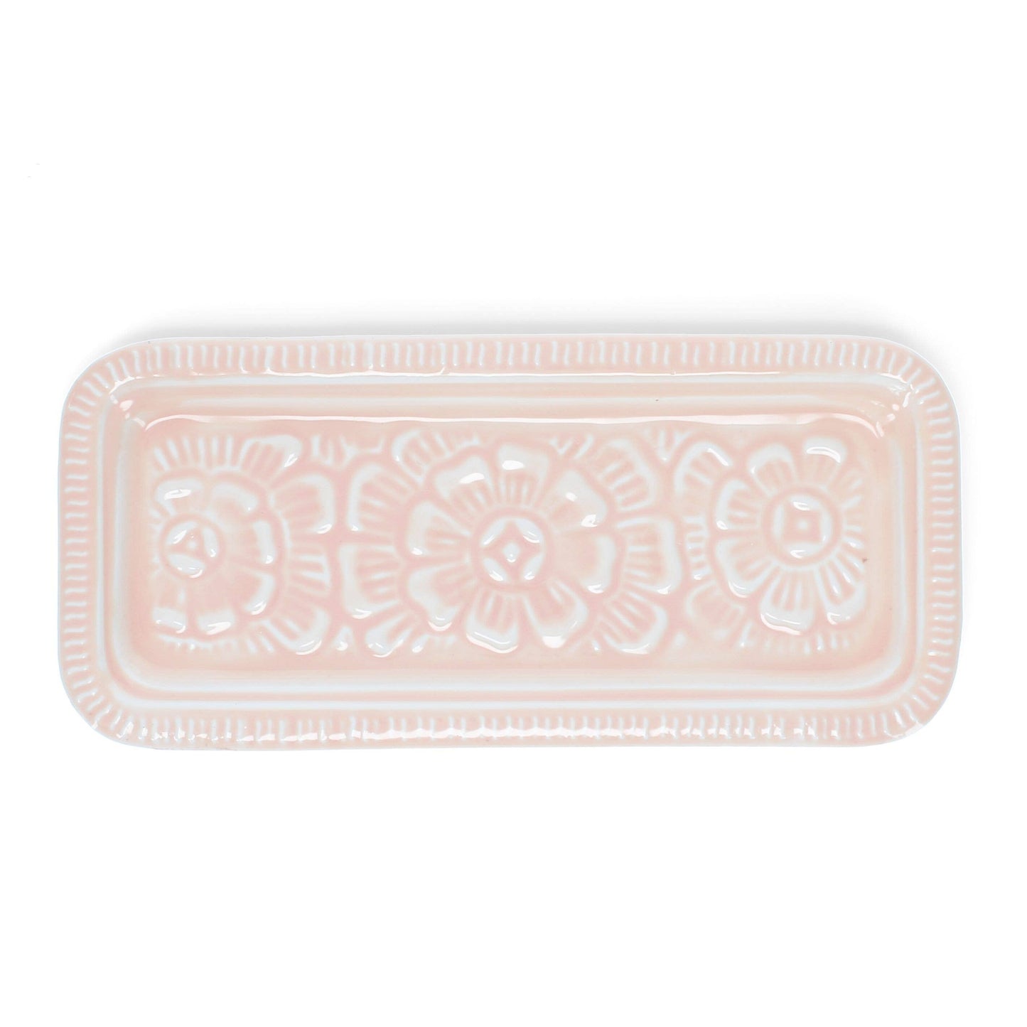 Enamel Trinket Tray - Pink