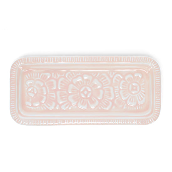 Enamel Trinket Tray - Pink