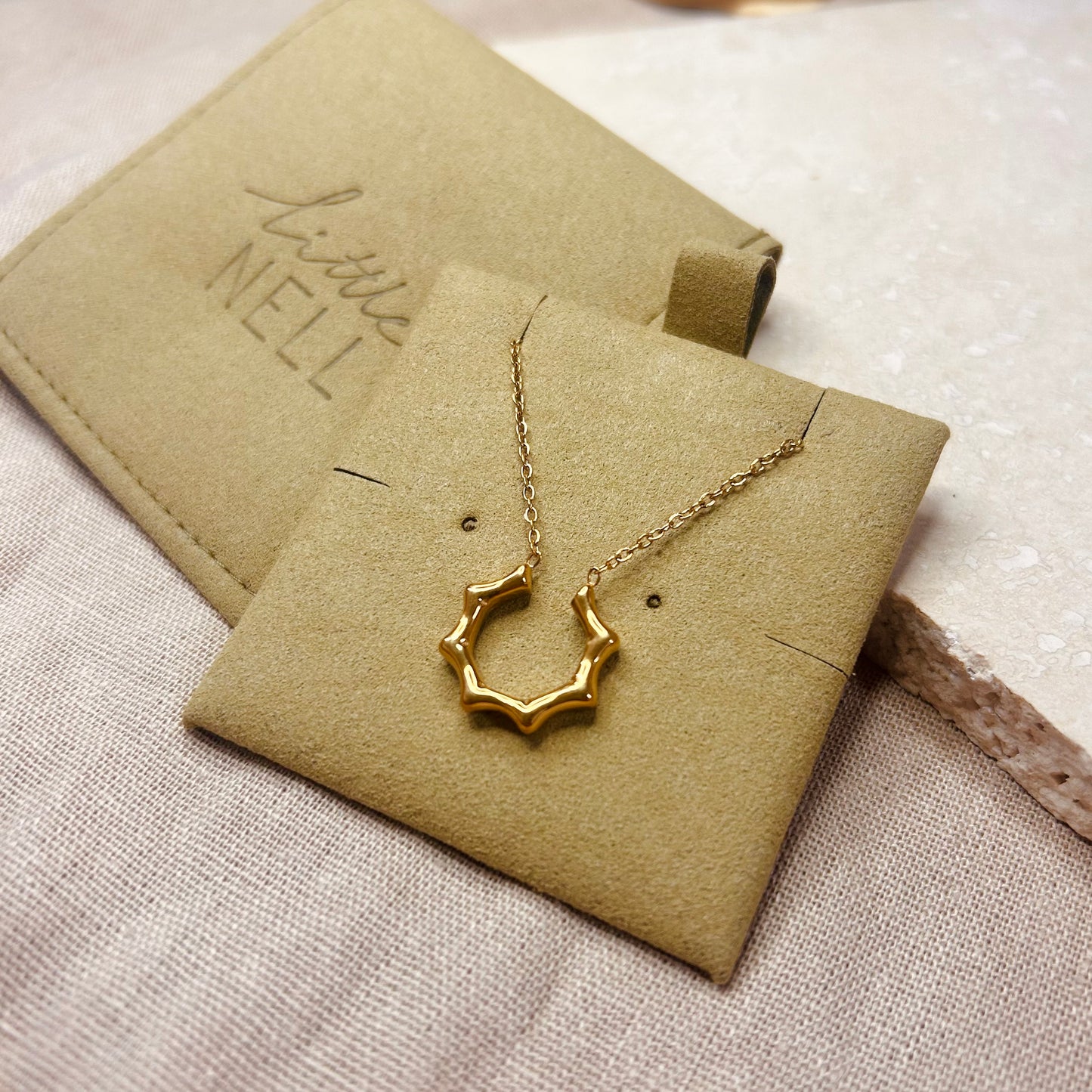 Everyday Gold Ray Necklace