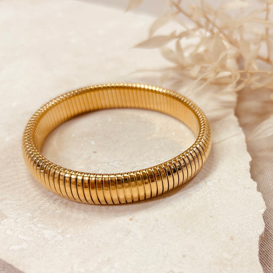 Everyday Gold Stretch Bangle