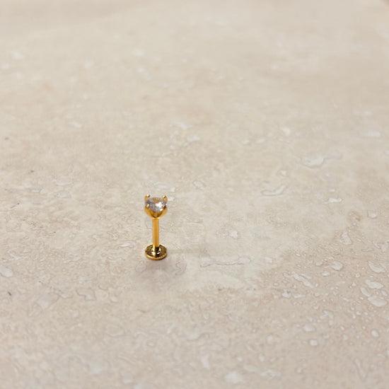 Gold Solitaire Labret