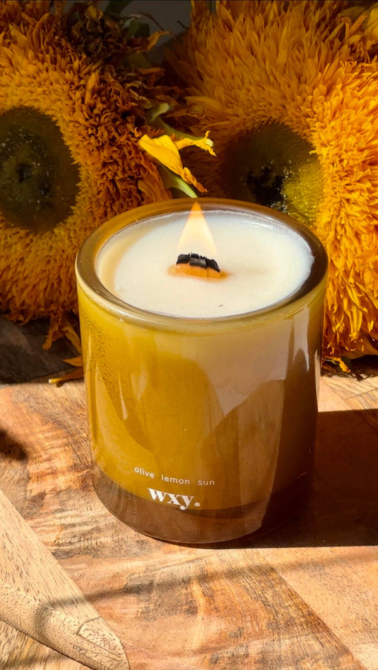 Roam mini. - 5.2oz candle - olive. lemon. sun.