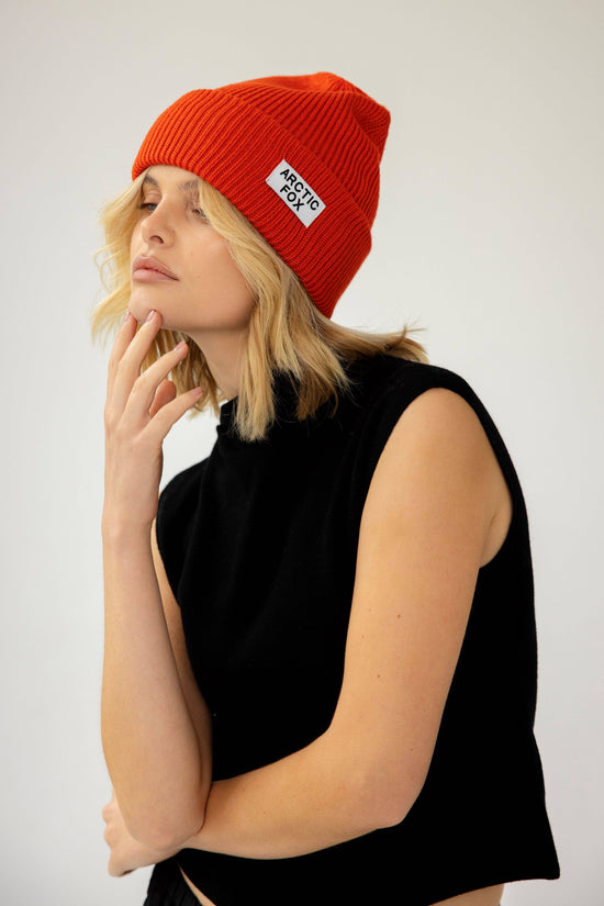 Recycled Bottle Beanie - Sunkissed Coral - AW24